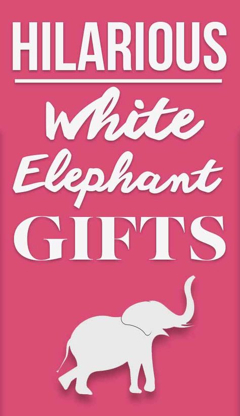 13 Hilarious Gag Gifts To Take Your White Elephant Party To The #NextLevel Check out these amazing gift ideas that will you the life of the party this holiday season! White Elephant Gift Exchange Ideas Funny, White Elephant Gag Gifts, Diy Gag Gifts, White Elephant Christmas, Harry Potter Christmas Decorations, Grab Bag Gifts, Best White Elephant Gifts, White Elephant Game, Silly Gifts