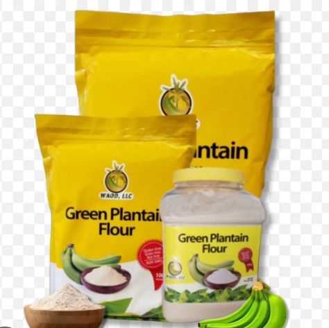 Waod Plantain flour is a gluten-free flour made from dried, ground plantains. It's commonly used as a wheat flour substitute in baking and cooking, especially in regions where plantains are abundant. To make plantain flour, ripe plantains are peeled, sliced, dried, and then ground into a fine powder. #plaintainflour#Africanfood#healthylifestyle#weightlossjourney#muiizhicofoodempire #AfricanCuisine Flour Image, Plantain Flour, Rice Png, Flour Substitute, Ripe Plantain, Gluten Free Flour, Wheat Flour, Wheat, Flour