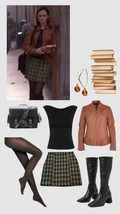 Rory Gilmore Outfit #outfitinspo #gilmoregirls #roryoutfit #rorygilmore #rorygilmoreoutfit Gilmore Girls Fashion, Gilmore Girls Outfits, Cute Work Outfits, Famous Outfits, Rory Gilmore, Fall Fits, Gilmore Girls, Outfits Aesthetic, Fashion Inspo Outfits