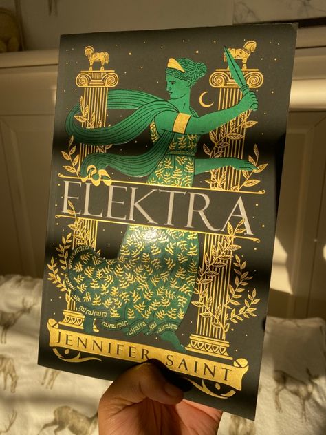 Elektra Jennifer Saint Book, Jennifer Saint Books, Mythology Books, Tbr List, Greek Myth, Greek Myths, Book Worm, Mini Books, Book Aesthetic