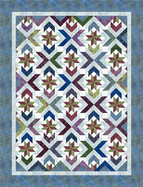 Winter Solstice pattern from Cozy Quilt Designs featuring Tonga Zen fabrics by Daniela Stout. Download the pattern pdf from Timeless Treasures here. Winter Solstice Quilt, Solstice Quilt, Cozy Quilt Designs, Jelly Roll Quilt Patterns, Quilt Pattern Download, Quilt In A Day, Cozy Quilts, Jellyroll Quilts, Star Quilt Patterns