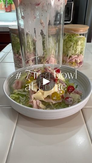 254K views · 13K reactions | The most requested recipe from you guys are these # 7 in a bowl or aka sun in a tub. 

Idk what is about these, but they just hit different. They are perfect for an easy lunch or dinner and so easy to meal prep. 

Comment NUMBER 7  and I’ll send you the recipe + the containers! 

https://liketk.it/4KYnZ

#mealprep #subinatub #mealprepping #mealprepideas | Leslie Stokes | Royel Otis · I Wanna Dance With You Sun In A Tub, Leslie Stokes, Cold Lunch, Cold Lunches, Hit Different, Healthy Clean Eating, Easy Lunch, Dance With You, Protein Pack