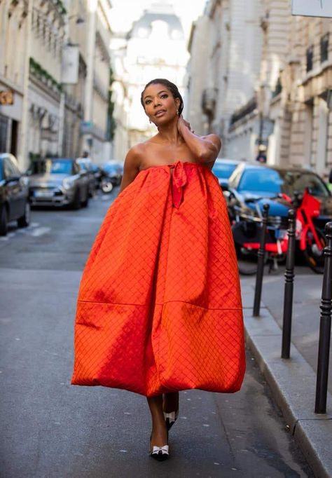 Puffball Dress, Christopher John Rogers, Paris Fashion Week Men, Jeanne Damas, Dwyane Wade, Elizabeth Banks, Afternoon Dress, Gabrielle Union, Style Finder