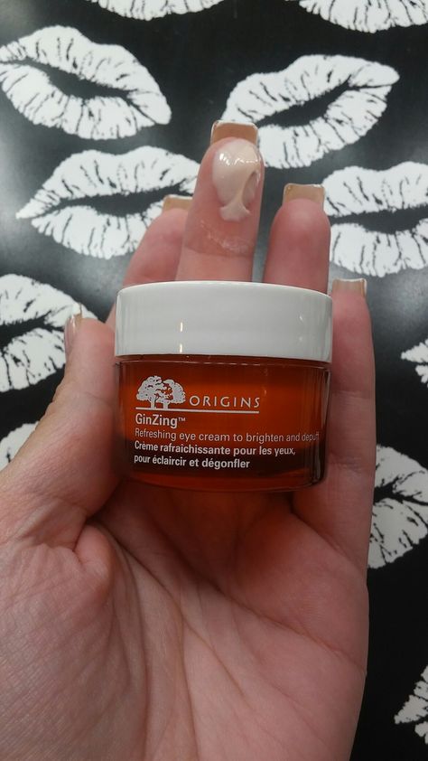 Origins GinZing Refreshing Eye Cream Brighten and Depuff Origins Ginzing, Brightening Cream, Glow Up Tips, Eye Cream, Body Skin Care, Glow Up?, Temple, Skin Care, Cream