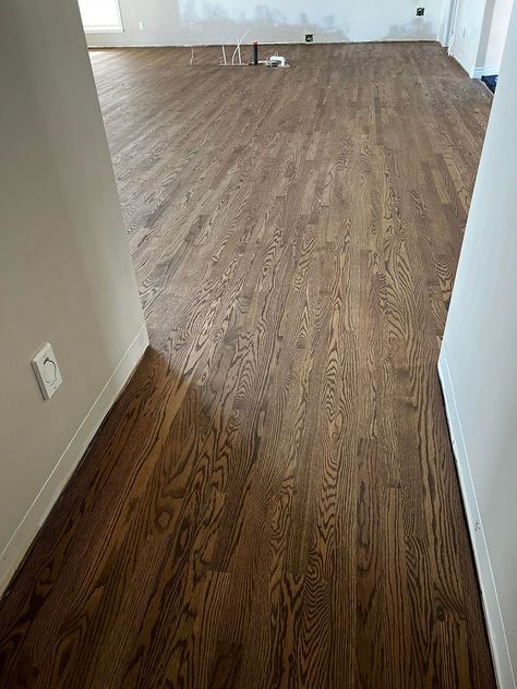 How to Choose the Right Wood Floor – Juxta Design & Build – Kelowna Medium Brown Wood Floors, Brown Wood Floors, Grey Floors, Best Wood Flooring, Contract Interior Design, Neutral Flooring, Grey Wood Floors, Floor Stain, Sales People