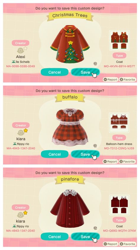 Acnh Christmas Flag Design, Acnh Outfit Code Winter, Acnh Christmas Flag, Animal Crossing Flag Designs Grid, Acnh Christmas Code, Acnh Zen, Gingerbread Outfit, Strawberry Clothes, Acnh Winter