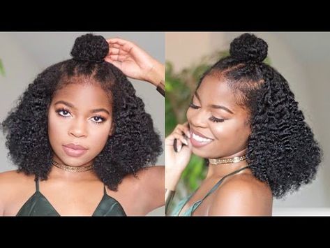 Quick and Easy Twist Out style on Natural Hair FT. Curls Blueberry Bliss [Video] - Black Hair Information Twist Out Styles, Curls Blueberry Bliss, Cabello Afro Natural, Natural Hair Twist Out, Natural Hair Bun Styles, Knot Bun, Natural Hair Twists, Pelo Afro, Twist Outs