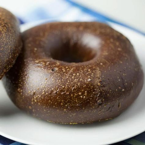 Pumpernickel Bagel | Bengingi Pumpernickel Bagel, Smell Like A Bakery, Cottage Bakery, Rye Flour, Weak In The Knees, Caraway Seeds, German Words, Dough Balls, Everything Goes