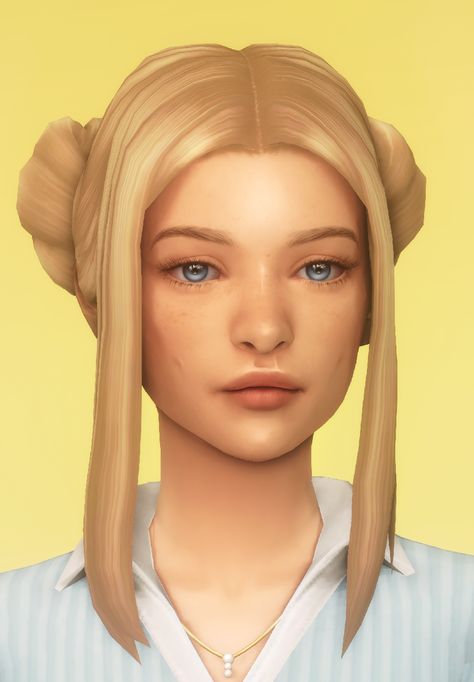 farah buns | dogsill en Patreon Sims 4 Updo Maxis Match, Sims 4 Korean Cc Maxis Match, Sims 4 Cc Updo Hair Maxis Match, Vampire Hair, Ts4 Hair, Cc Folder, Pelo Sims, Tumblr Sims 4, Sims 4 Mm