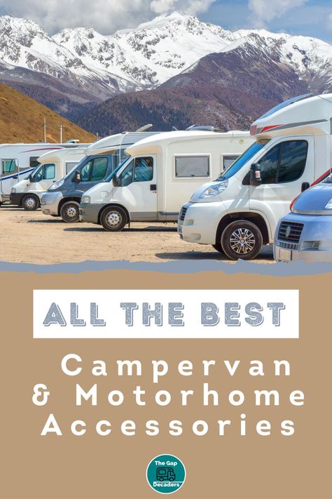 What should you pack in your motorhome or campervan? We made a list of motorhome essentials so you don't have to + a printable packing list to help you remember #motorhomeessentials #motorhomeessentialspackinglist #motorhomeessentialsproducts #motorhomecampingessentials #campervanessentials #campervanessentialslist #essentialsforcampervan Motorhome Essentials, Campervan Accessories, Motorhome Living, Motorhome Accessories, Motorhome Interior, Printable Packing List, Bike Cover, Packing Checklist, Rv Accessories