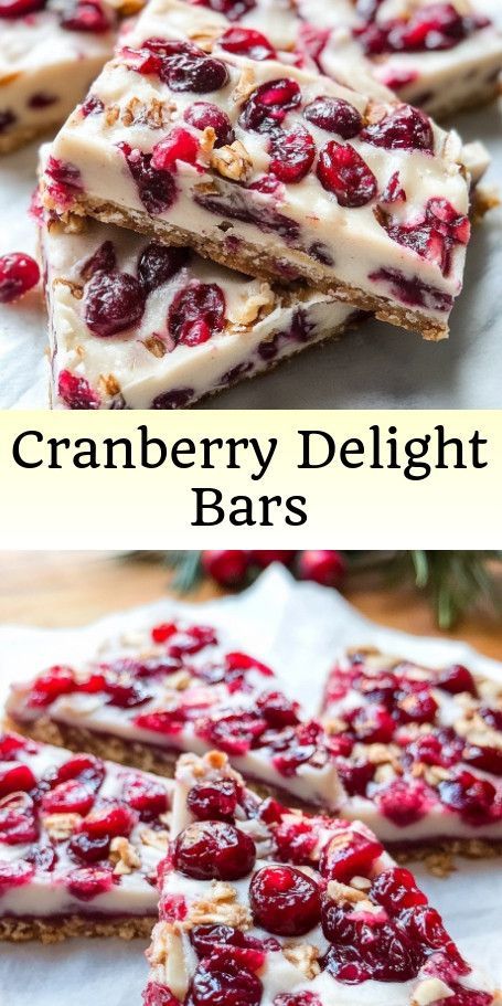 Paleo Cranberry Bliss Bars Indulge in these guilt-free Paleo Cranberry Bliss Bars, bursting with cranberry and citrus flavors. A delightful and healthy treat for the holiday season or any time you crave a touch of bliss. A perfect combination of moist, rich, and delicious, without the dairy, gluten, or refined sugars. #PaleoCranberryDelight #BlissfulBites #HolidayBaking #GlutenFreeGoodies #VeganDesserts #NutritiousIndulgence Healthy Cranberry Bliss Bars, Cranberry Coconut Bars, Cranberry Bliss Bars Starbucks Recipe, Cranberry Lemon Bars, Cranberry Delight, Cranberry Bliss Bars Starbucks, Bliss Bars, Cranberry Bliss, Bliss Bar