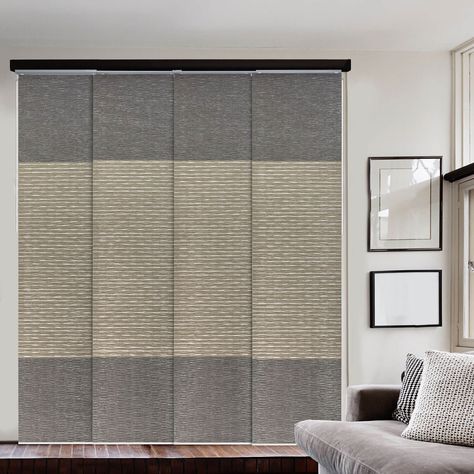 Patio Door Blinds, Panel Track Blinds, Door Window Treatments, Best Blinds, Vertical Blind, Room Cozy, Amazon River, Vertical Blinds, Shades Blinds