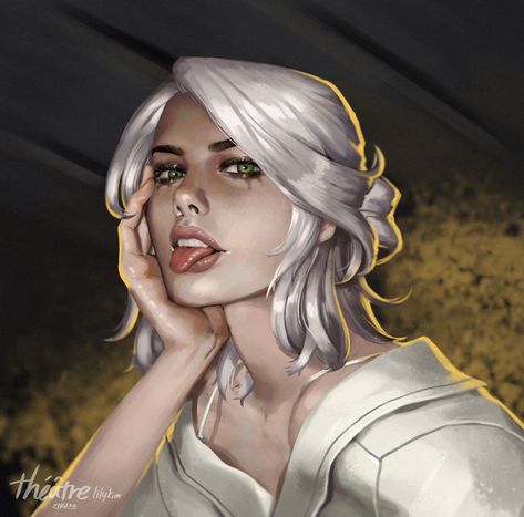 Witcher Fanart, Ciri Witcher, Geralt And Ciri, Witcher Art, Face Study, Wild Hunt, The Witcher 3, Art Archive, Photo Retouching