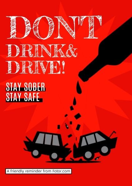 How to design a Drink And Drive Flyer,click here~ Road Safety Poster, Drawing Classes For Kids, Halloween Cupcakes Decoration, Drive Poster, Drunk Driving, Girl Cartoon Characters, Dont Drink And Drive, Safety Posters, Design Maker