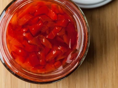 What Are Pimento Peppers (and How Do You Use Them?) | The Kitchn Pimento Peppers Recipes, Pimento Recipes, Pimento Peppers, Pimento Cheese, Cheese Spread, Peppers Recipes, Roasted Red Peppers, Stuffed Sweet Peppers, Red Pepper