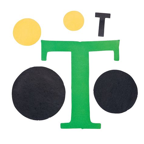 letter T pieces T Is For Tractor, Letter T Craft, Letter T Crafts, Letter H Crafts, Storytime Activities, Tractor Crafts, January Preschool, Farm Week, Farm Lessons