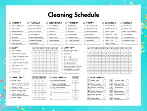 Ultimate Cleaning Schedule Printable Adult Chore Chart ADHD Cleaning Checklist Cleaning Planner Declutter Chore List Home Binder Planner - Etsy Adult Chore Chart, Bedroom Cleaning, Chores Chart, Office Admin, Daily Work Planner, Cleaning Checklist Template, Weekly Cleaning Checklist, Cleaning Printable, Cleaning Schedule Printable