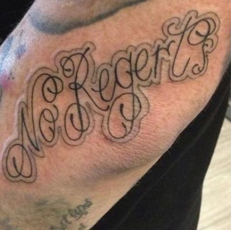 Tatoo Fail, Misspelled Tattoos, Irony Examples, Natural Tattoo Removal, Tattoos Gone Wrong, Epic Fail Pictures, Funny Tattoo, Oh The Irony, Ela Writing