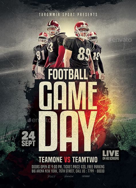 Football Game Day Flyer #Affiliate #Game, #AFF, #Football, #Flyer, #Day Game Day Flyer, Game Day Posters, Football Pics, Silhouette Design Studio, Raider Nation, Sports Flyer, School Pride, Funny Posters, Memorable Quotes