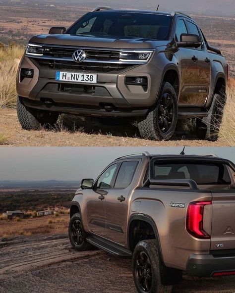 Volkswagen Amarok 2023, Volkswagen Truck, Amarok 2023, Vw Amarok V6, Amarok V6, Dream Cars Range Rovers, Best Suv Cars, Big Cars, Vw Pickup