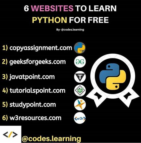 Developement Personnel, Computer Programming Languages, Computer Science Programming, Basic Computer Programming, Web Development Programming, Data Science Learning, Learn Python, Learn Computer Science, Coding Tutorials