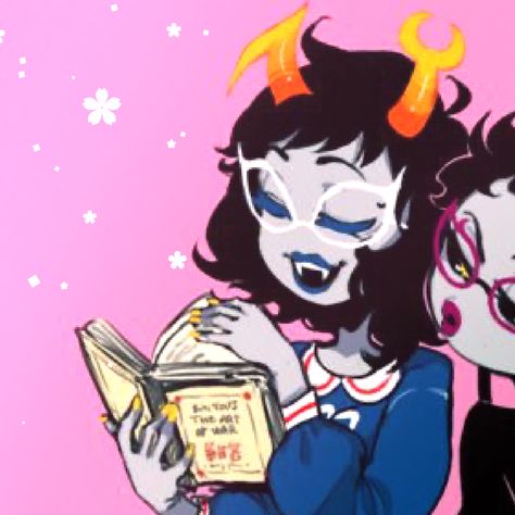 Homestuck Aranea Serket, Meenah Peixes Icon, Aranea Serket Icon, Meenah X Aranea, Matching Homestuck Pfp, Aranea Serket, Homestuck Trolls, Home Stuck, Homestuck