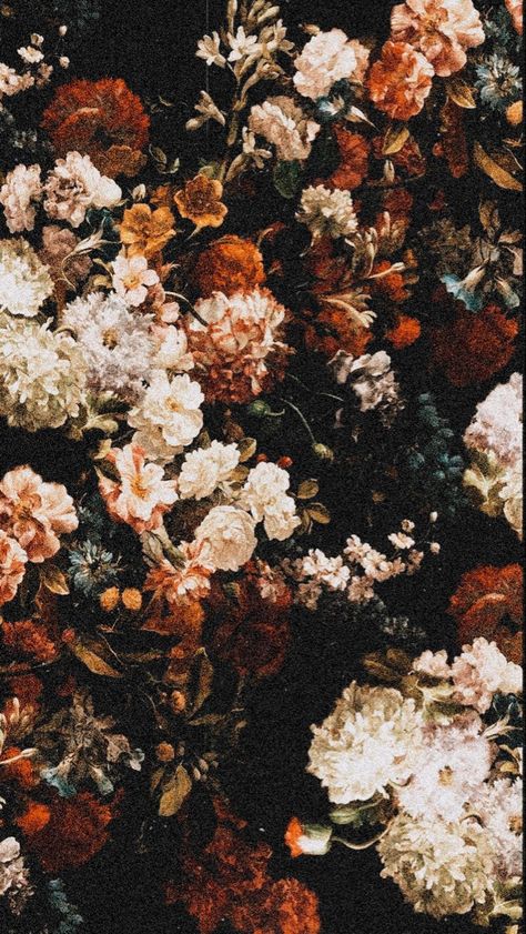 #floral #aesthetic #flowers #wallpaper #aestheticedits #aestheticwallpaper Winter Floral Aesthetic, Floral Grunge Aesthetic, Retro Dark Aesthetic, Wet Flowers Wallpaper, $ui̇ci̇deboy$ Wallpaper, Dark Vintage Wallpaper, Fall Flowers Aesthetic, Fall Floral Wallpaper, Dark Flowers Wallpaper