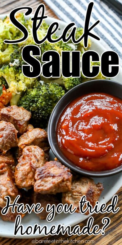 Steak Sandwich Sauce, Steak Sauce Easy, Homemade Steak Sauce, Steak Sauce Recipe, Steak Toppings, Ginger Ale Recipe, Steak Sauce Recipes, Asian Steak Bites, Sandwich Sauces