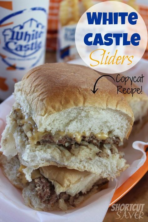 White Castle Sliders, White Castle, Copykat Recipes, Copycat Restaurant Recipes, Slider Recipes, Cat Recipes, Beef Dishes, Ground Beef Recipes, Restaurant Recipes