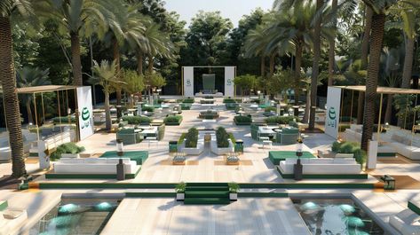 Saudi National Day Event Design Layout Saudi Founding Day Ideas, Saudi National Day Decoration Ideas, Outdoor Event Design, Saudi Arabia Design, Saudi National Day Event, Saudi Founding Day, Saudi Culture, Saudi National Day, National Day Saudi