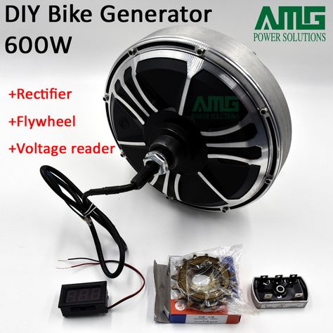 Bike Generator, Thermoelectric Generator, Diy Wind Turbine, Alternative Power Sources, Magnet Generator, Permanent Magnet Generator, Emergency Generator, Wind Power Generator, Off Grid Survival