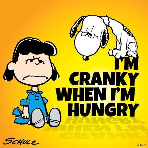 I'm cranky when I'm hungry  .yup Charlie Brown Cartoon, Peanuts Lucy, Brown Cartoon, Peanut Gang, Lucy Van Pelt, Snoopy Cartoon, Breakfast Nooks, Snoopy Funny, Chore Charts