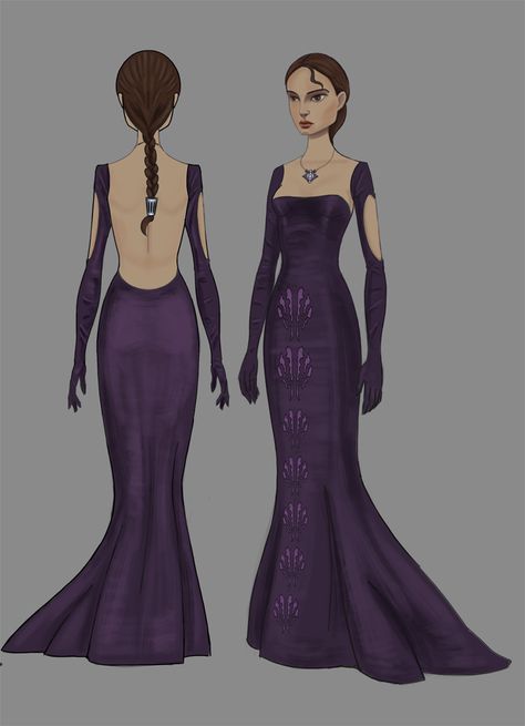 The Art of Star Wars: The Clone Wars Padme Amidala Dress, Thrawn Trilogy, Disfraz Star Wars, Star Wars Dress, Alien Clothes, Padmé Amidala, Mcu Dr, Star Wars Padme, Star Wars The Clone Wars