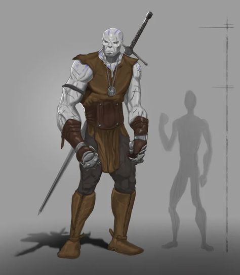 Zealot Barbarian, Dnd Goliath, Goliath Dnd, Place To Draw, Dnd Races, D D Character Ideas, Fantasy Races, Dungeons And Dragons Characters, Dnd Art