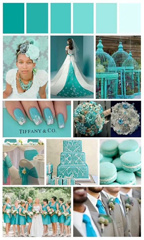 dc8857a55d8873b57ba96b23f4769384.webp (553×923) Turquoise Wedding Flowers, Tiffany Blue Wedding Theme, Tiffany Blue Weddings, Best Wedding Colors, Tiffany Blue Wedding, Aqua Wedding, Wedding Colours, Tiffany Wedding, Blue Themed Wedding