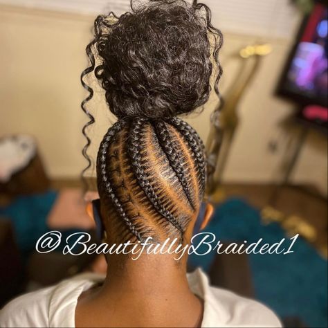 Plat Hairstyles Black Natural Hair, Plat Hairstyles, Fire Hairstyles, Birthday Braids, Baby Girl Hairstyles Curly, Updo Braids, Peekaboo Hair, Feed In Braids Hairstyles, Birthday Hairstyles