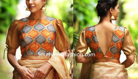 Latest Blouse Front and Back Side Neck Designs | Stylish Blouse Designs Saree Jacket Designs, Designs Blouse, Cotton Blouse Design, Blouse Designs Catalogue, Backless Blouse Designs, Blouse Back Neck Designs, Sari Blouse Designs, Indian Saree Blouses Designs, Blouse Designs Indian