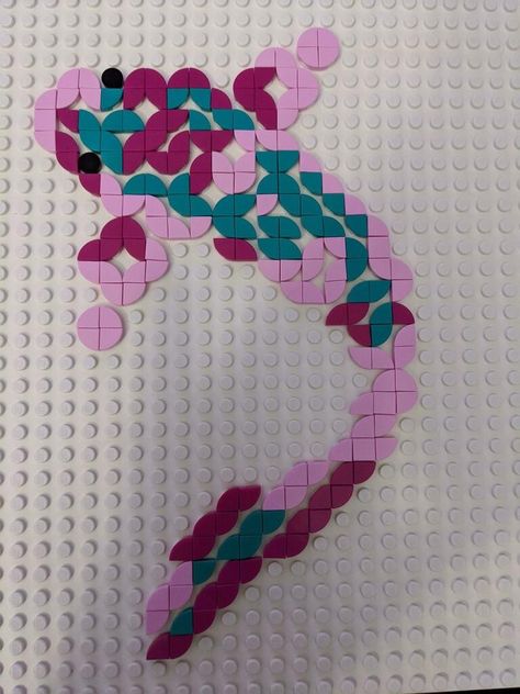 Lego Art Project Ideas, Lego Dots Sign Ideas, Lego Dots Ideas Flowers, Dots Lego Ideas, Lego Dots Board, Lego Dots Art, Lego Dots Designs, Lego Dots Pattern, Lego Dots