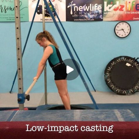 Samuel Shepherd on Instagram: "I love this drill for casting because it allows the chance to do a lot of repetitions without the hard impact of the hips on the bar. It also allows the chance to experiment and get comfortable with leaning over the bar and holding the correct cast shape in the air before actually doing it in a true cast.
.
.
.
#gymnastics #unevenbars #cast #casting #castshapes #castdrill #castdrills #castingdrill #castingdrills #gymnasticsshapes #bodyshapes #gymnasticsprogressions #xcelbronze #xcelsilver #xcelgold #coachfromtheheart❤️" Cast Drills Gymnastics, Gymnastics Drills, Uneven Bars, Nike Pros, Drills, The Bar, Body Shapes, Gymnastics, Love This