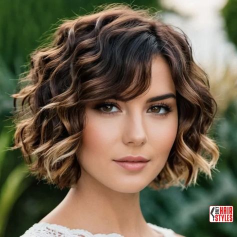 Short Beach Waves | 20 Chic Short Hairstyles For Thick Wavy HairThis article explores 20 chic short hairstyles designed to enhance the natural beauty of thick wavy hair, ranging from classic pixie cuts and textured bobs to edgy asymmetrical crops and trendy undercuts. Thick and wavy hair can be a blessing, offering a voluminous and textured canvas for various.. Short Wavy Hairstyle Women, Short Haircuts For Thick Wavy Hair, Short Beach Waves, Hairstyles For Thick Wavy Hair, Short Wavy Hairstyles For Women, Textured Bobs, Classic Pixie, Short Wavy Haircuts, Short Wavy Bob