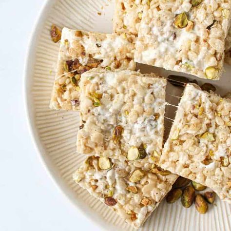 Pistachio Rice, Brown Butter Rice, Sesame Rice, Crispy Treats Recipe, Rice Crispy Treats Recipe, Rice Krispie Cereal, Ultimate Cookies, Rice Krispies Treats, Krispies Treats