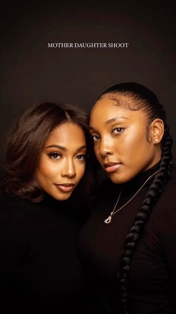 Black Mom And Daughter Photoshoot, Mother Daughter Photoshoot Black Women, Mother Daughter Pictures Older, Mom And Daughter Photo Ideas Older, Mom And Adult Daughter Photo Ideas, Mom And Daughter Photoshoot Ideas, Mommy And Daughter Photo Shoot, Daughters Photoshoot, Moms Photoshoot