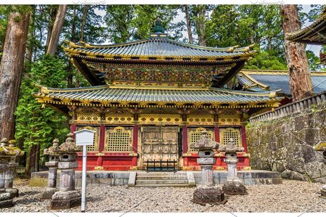 Tosho-gu, a Shinto shrine in Nikko #Sponsored , #Ad, #Shinto#gu#Tosho#Japan Corporate Brochure Cover, Shinto Shrine, Brochure Cover, Nikko, Corporate Brochure, Japan Travel, Stock Photos, Japan, House Styles