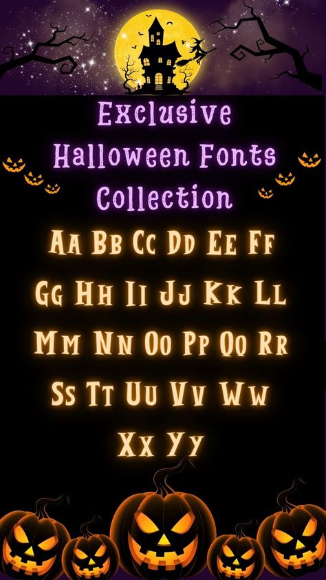 Learn the best practices for using Halloween lettering fonts effectively. Master the art of spooky typography to create impactful and memorable designs. 🎃 #TypographyTips Spooky Typography, Halloween Fonts Alphabet, Halloween Lettering, Halloween Typography, Halloween Font, Unique Lettering, Halloween Fonts, Fonts Alphabet, Best Practices