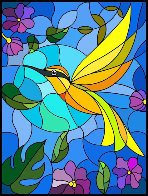 Bird Glass Painting, Glass Painting Pictures, Simple Bottle Art Ideas, Bottle Art Ideas, Simple Bottle Art, Glass Art Painting, Glass Painting Patterns, Glass Art Pictures, Art At Home