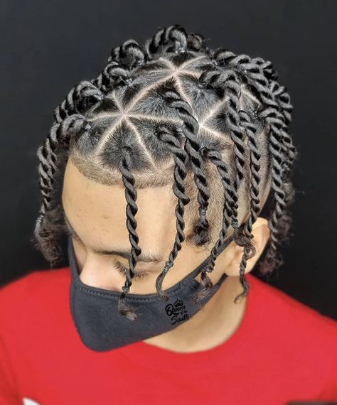 Rubber Band Twist Hairstyles Men, Plat Twist Hairstyles Men, Double Strand Twist Hairstyles Men, Male Twists, 2 Strand Twist Styles Natural Men, Twist Hairstyles Men, Guy Braids, Male Locs, Braid Designs For Men