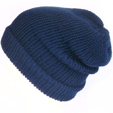 Mechanical Loom, Navy Beanie, Bohemian Grunge, Cosy Outfit, Dreadlock Accessories, Blue Crafts, Blue Beanie, Autumn Trends, Winter Hats For Men