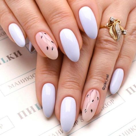 35+ Fabulous Summer Nail Colors - Nail Designs Journal Oval Nails Designs, Nail 2024, Opal Nails, Natural Nail Art, Space Nails, Easy Nails, Unique Acrylic Nails, Vacation Nails, Pink Nail Designs