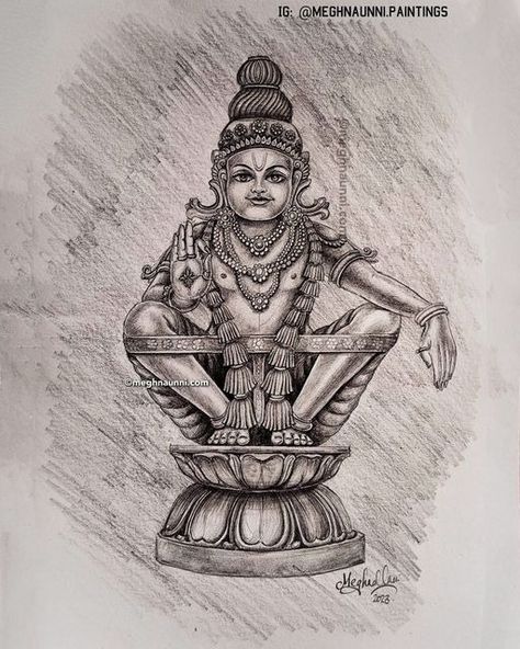 Click to Close Ayyappan Drawing, Murugan Drawing Pencil, God Drawing Hindu Easy, Murugan Art Sketch, Murugan Drawing, Pencil Shading Drawings, Ayyappan Images, Shading Drawings, Ayyappa Swamy