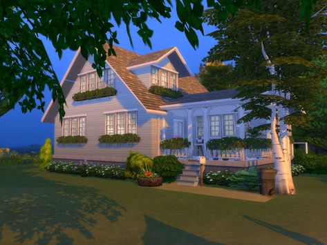 Sims 4 Brindelton Bay Homes, Brindleton Bay Sims 4, Brindleton Bay House Sims 4, Sims 4 Brindleton Bay Mansion, Sims 4 Bedlington Boathouse, Sims4 House, Seaside House, Spooky Movies, Sims Builds